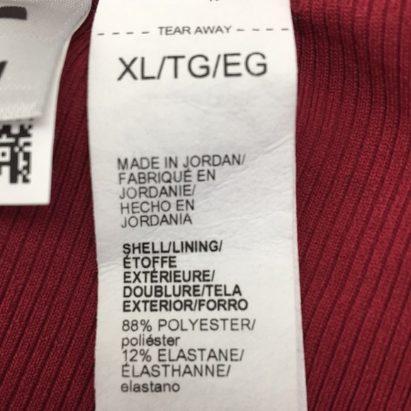 Under Armour Compression Sports Bra Lightly Padded Size XL NEW With Tags - Picture 5 of 6